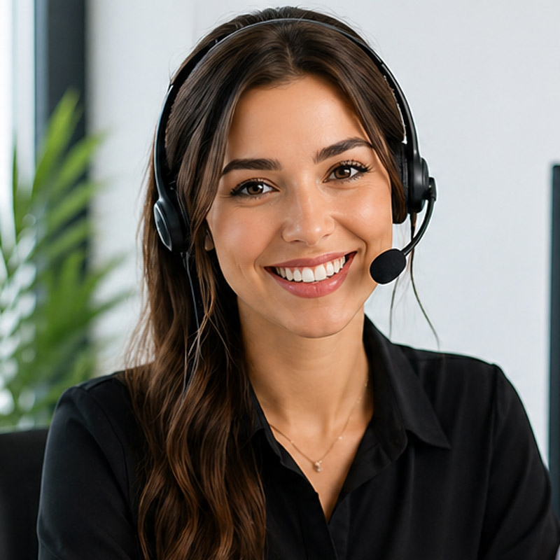 AI receptionist answering incoming plumbing calls